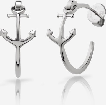 Paul Hewitt Earrings 'The Anchor II' in Silver: front