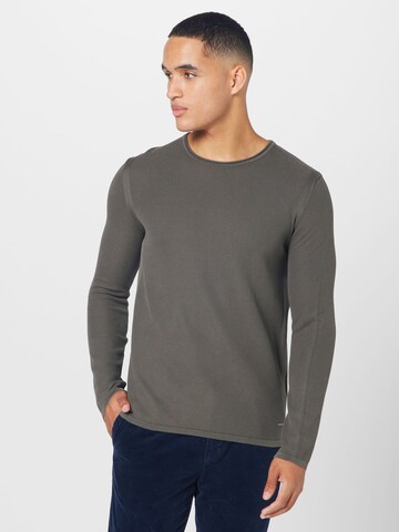 JOOP! Sweater in Grey: front