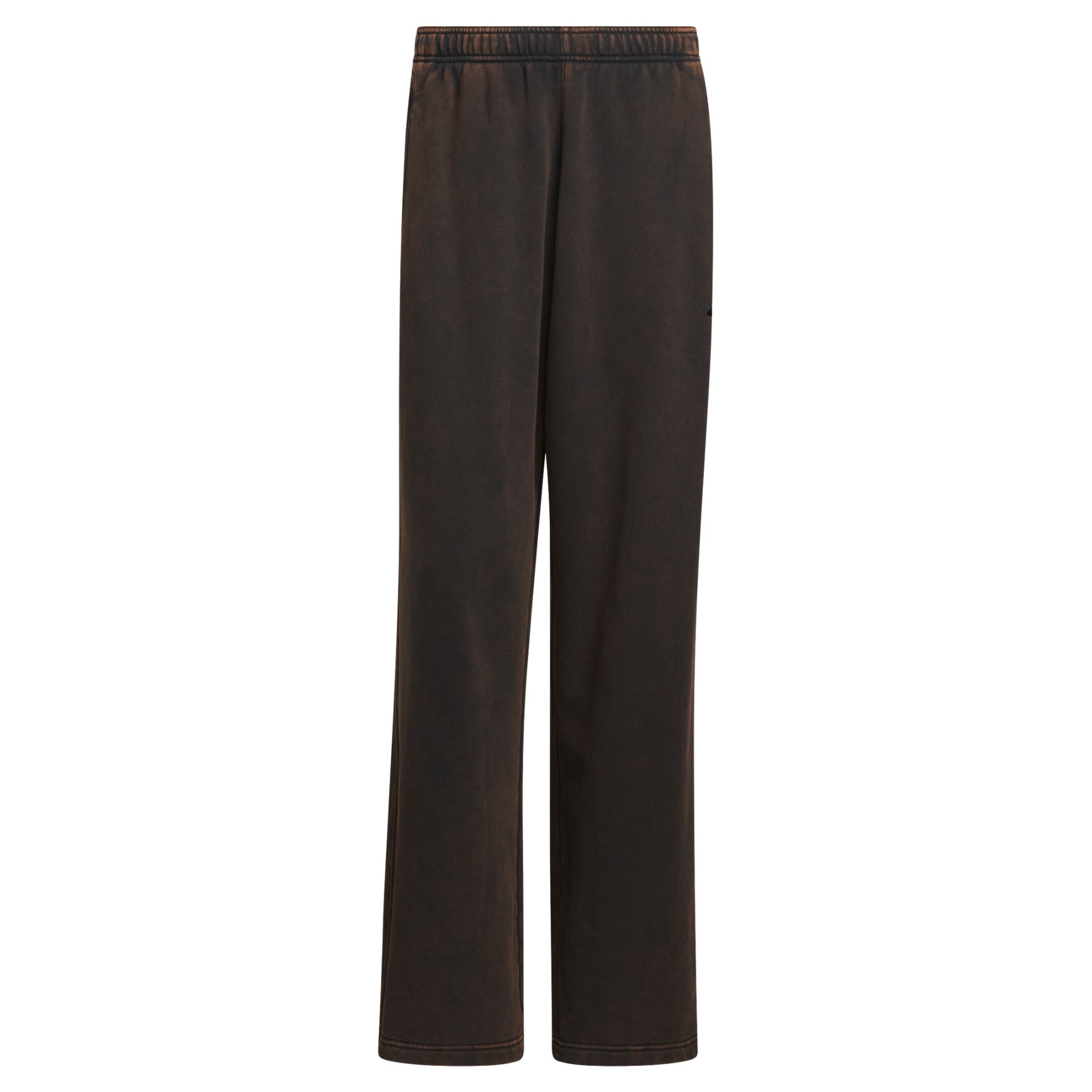 ADIDAS PERFORMANCE Wide leg Sportbroek in Zwart: voorkant