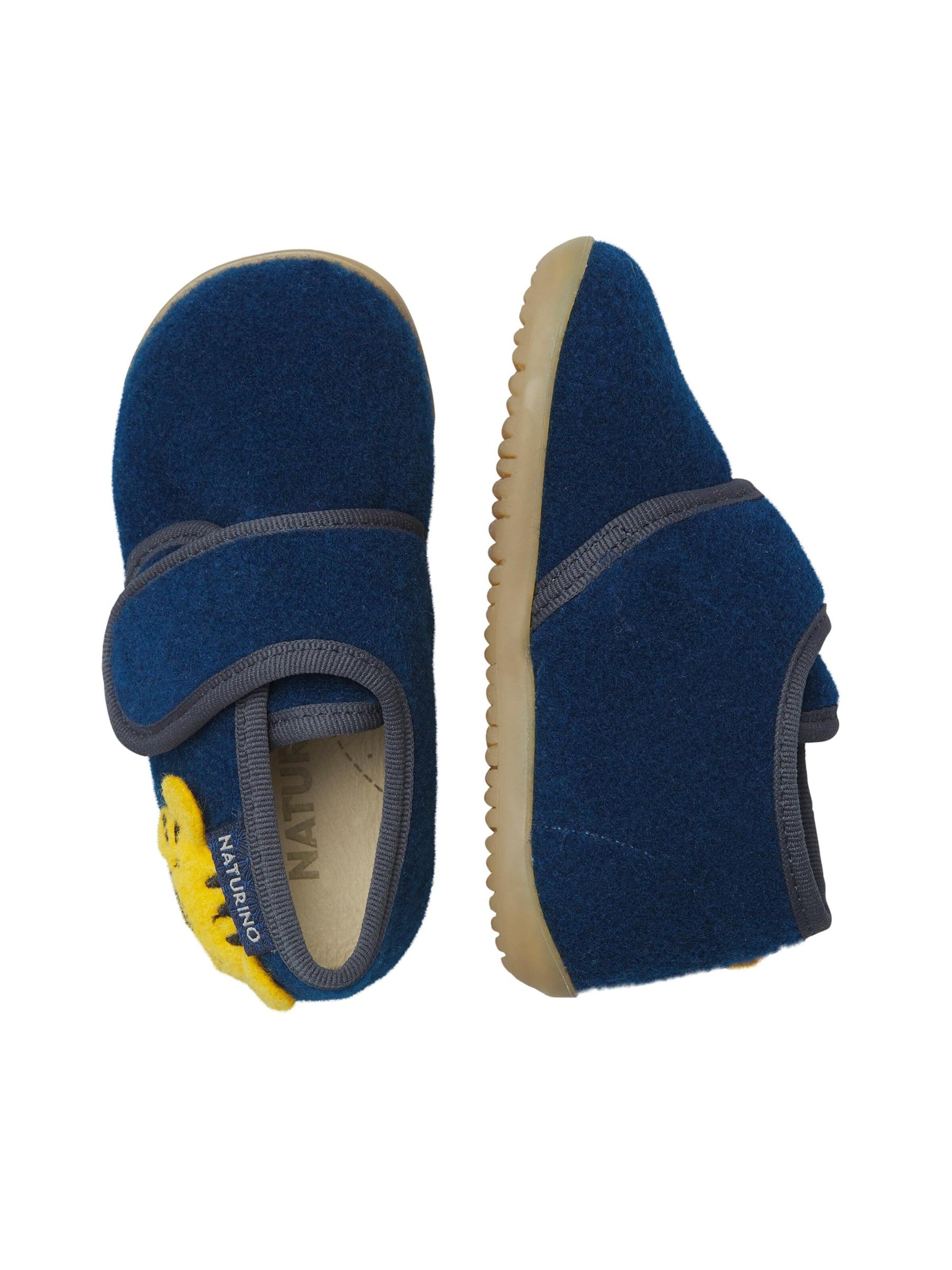 NATURINO Slipper 'SAMBY' in Blue