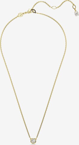 Swarovski Necklace in Gold: front