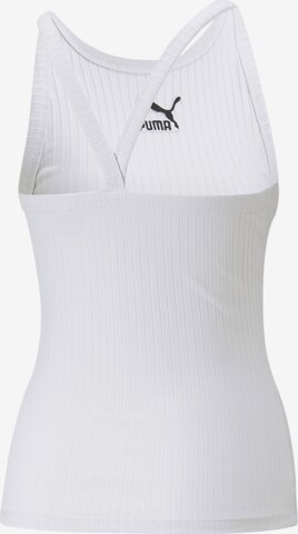 PUMA Sporttop in Weiß