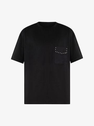 T-Shirt LOW BRAND en noir : devant