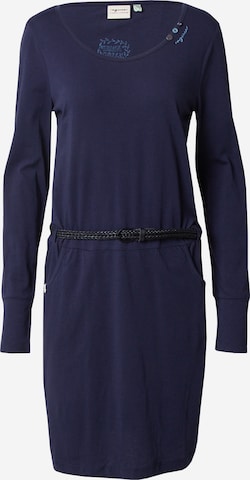 Ragwear Jurk in Blauw: voorkant