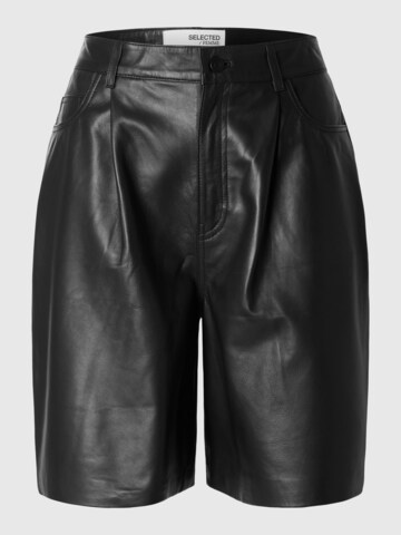 Loosefit Pantalon SELECTED FEMME en noir