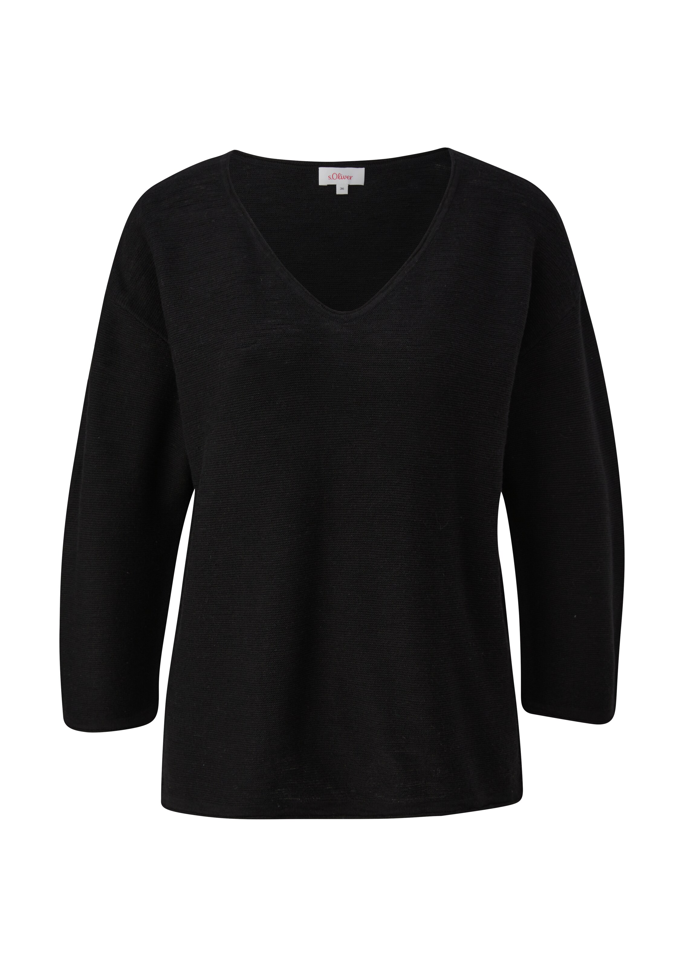 s.Oliver Trui in Zwart: voorkant