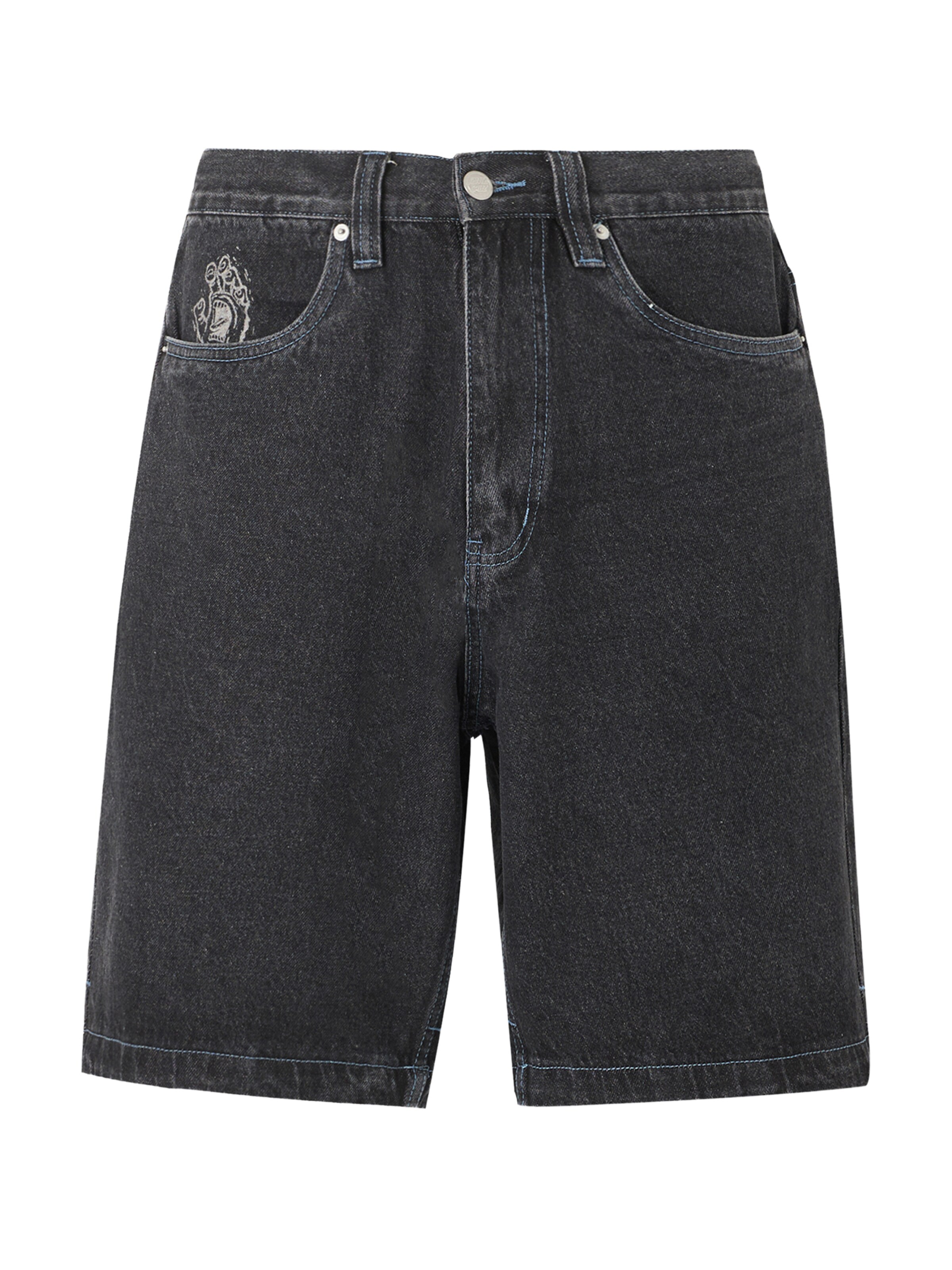 Santa Cruz Baggy Джинсы в Черный: спереди