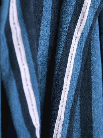 TOM TAILOR Long Bathrobe in Blue