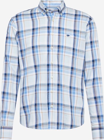 FYNCH-HATTON Regular fit Button Up Shirt in Blue: front