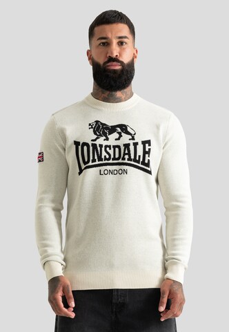 Lonsdale London Sweter 'Swanscombe' w kolorze beżowy: przód