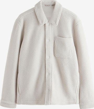 Veste en polaire Next en blanc : devant