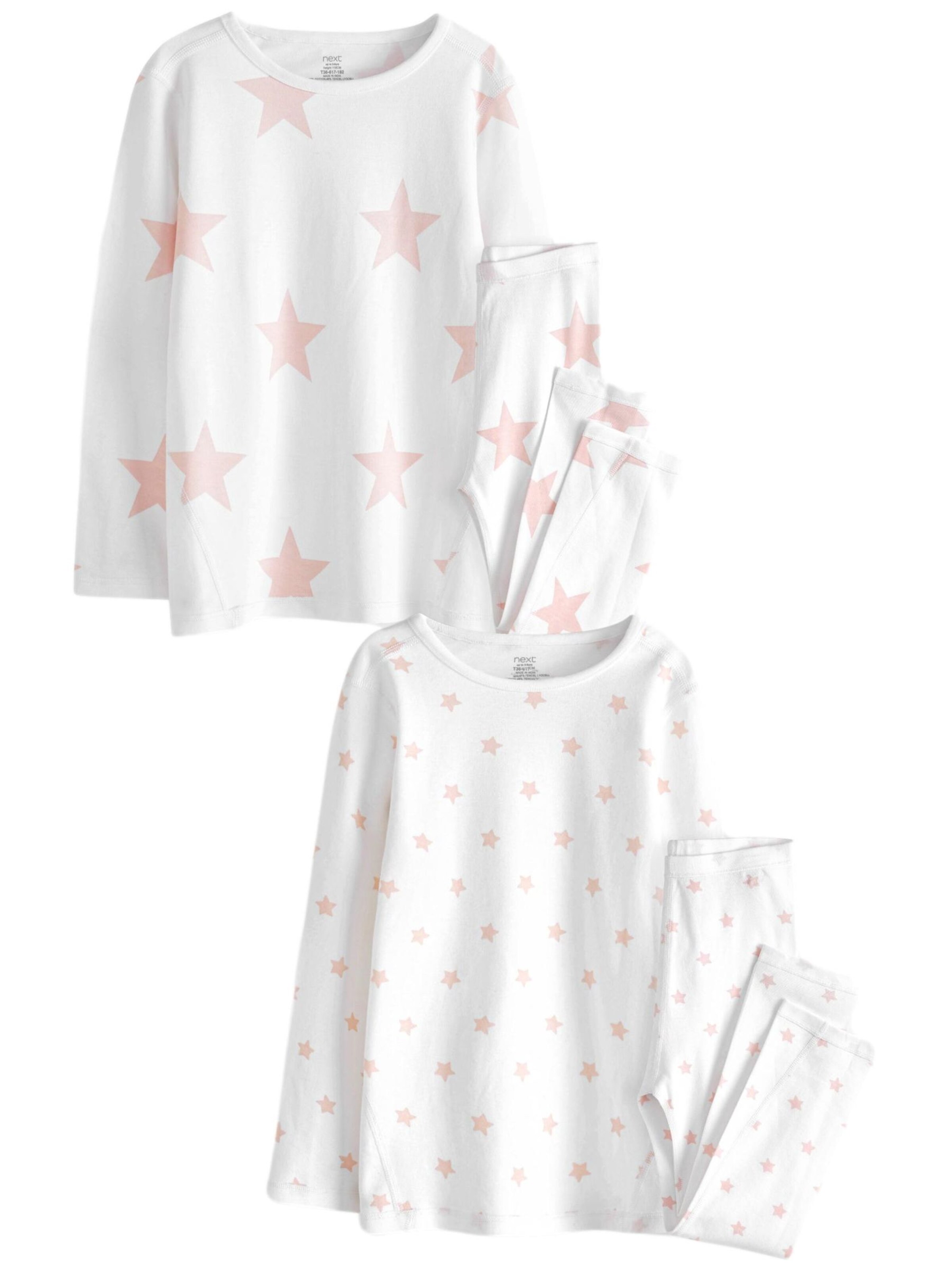 Next Pajamas in White: front