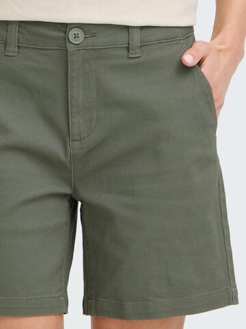 Regular Pantalon ' OXKvita ' Oxmo en vert