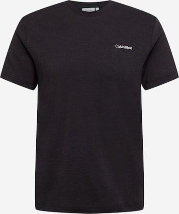 Calvin Klein Футболка в Черный: спереди