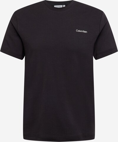 Calvin Klein Μπλουζάκι σε μαύρο / λευκό, Άποψη προϊόντος