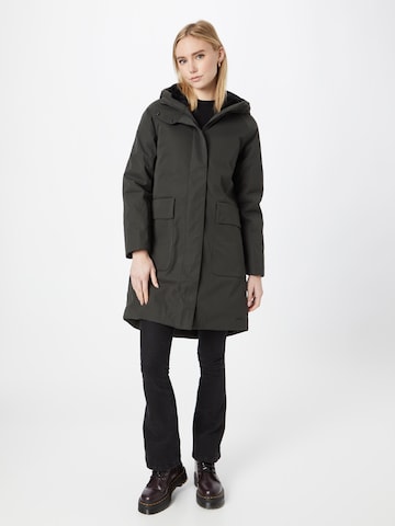 elvine Winter Coat in Green: front