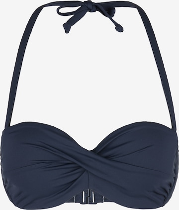 Top per bikini 'Spain' di s.Oliver in blu: frontale