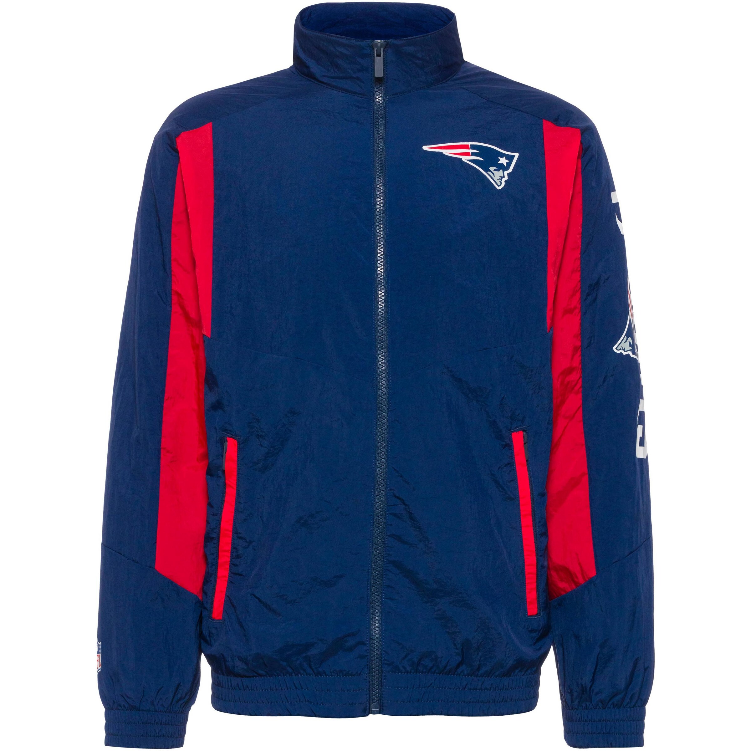 Fanatics Training Jacket 'New England Patriots' in Blue: front