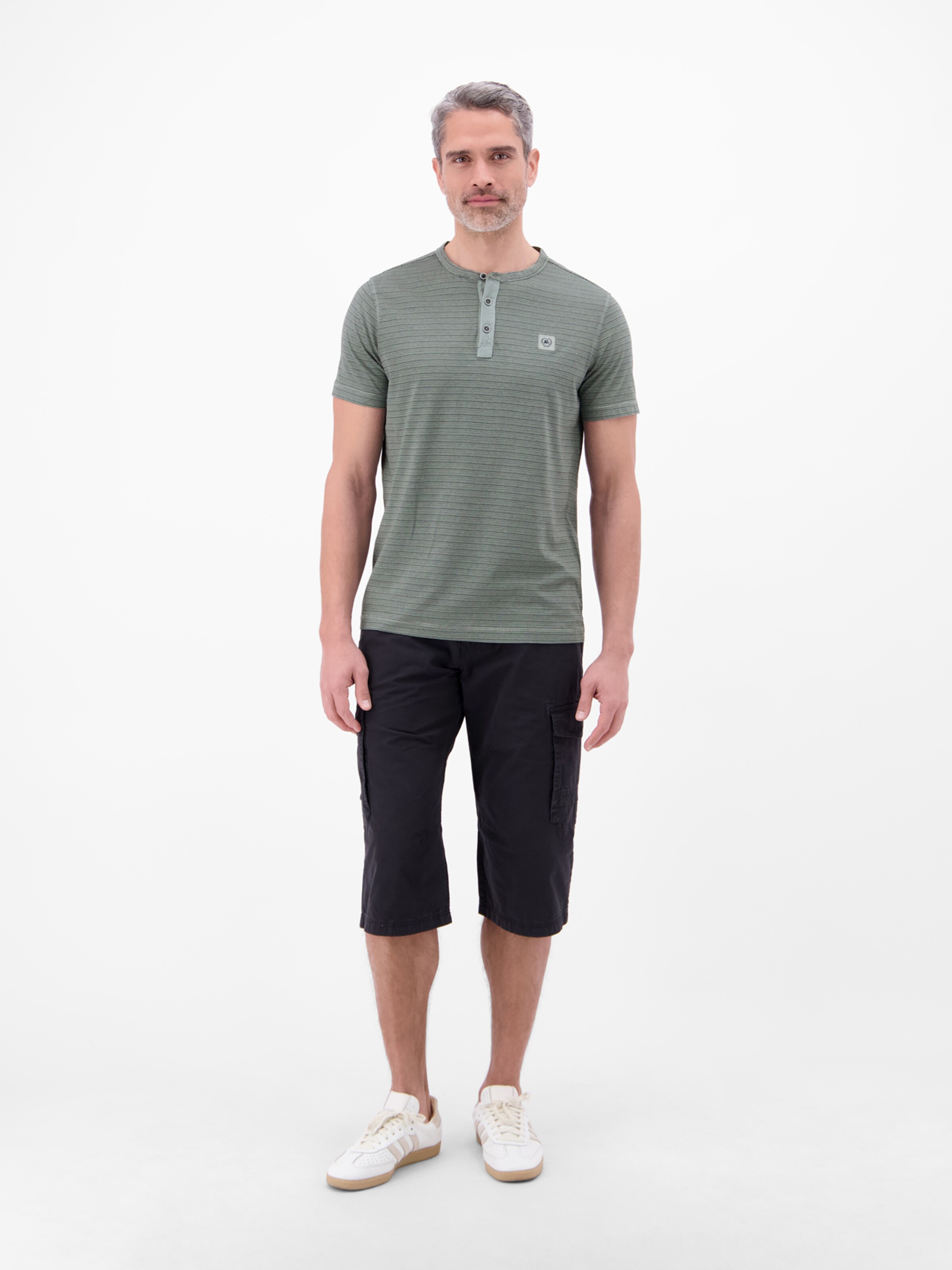 LERROS Shirt in Grey: front