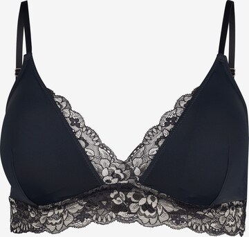 Triangle Soutien-gorge Skiny en bleu : devant