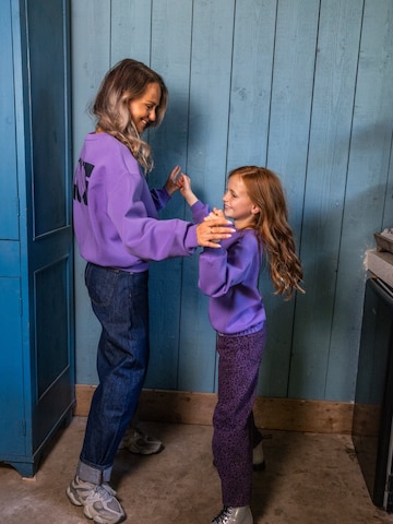 Sweat-shirt Looxs Revolution en violet