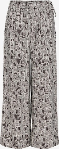 Wide Leg Pantalon 'Daya' OBJECT en gris : devant