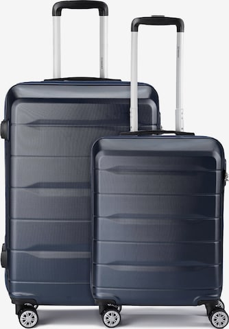 Set di valigie di Benzi in blu: frontale