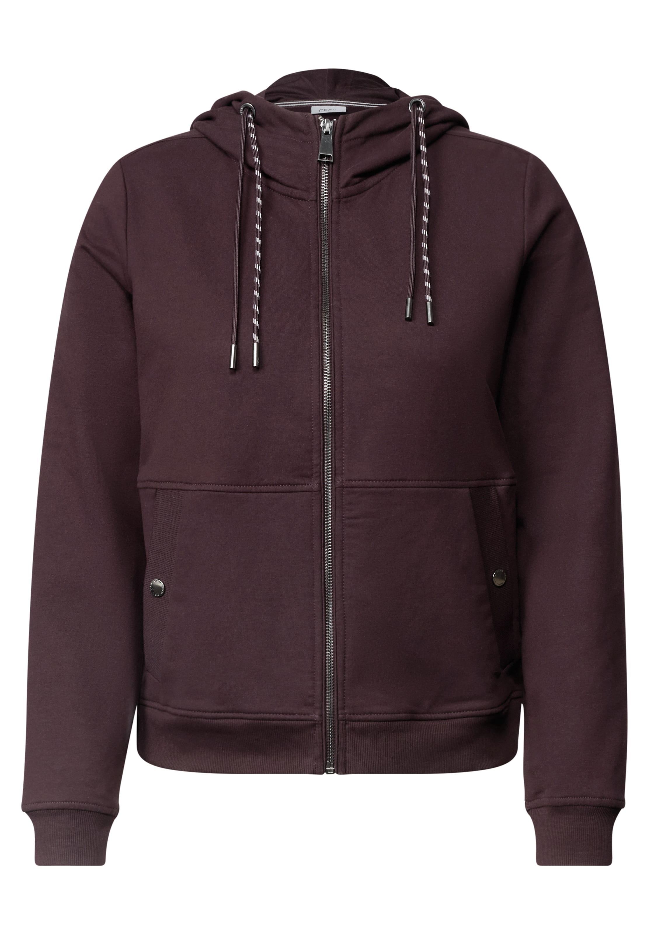 CECIL - Sudadera con cremallera en rojo: frente