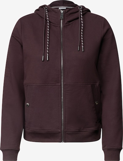 CECIL Sweatjacke in L in weinrot, Produktansicht