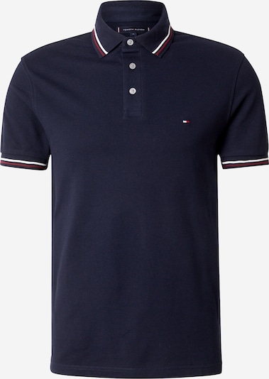 Marškinėliai iš TOMMY HILFIGER, spalva – tamsiai mėlyna / burgundiško vyno spalva / balta, Prekių apžvalga