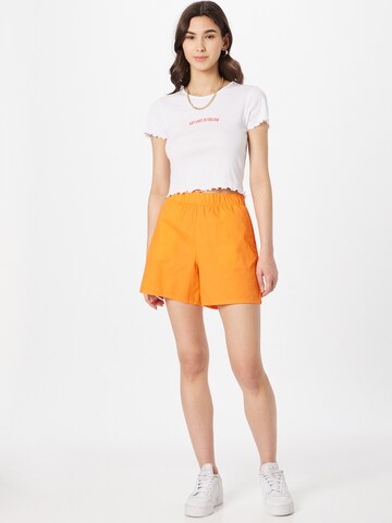 Noisy may Regular Shorts 'Violet' in Orange