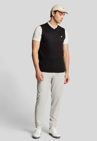 Lyle & Scott Bodywarmer 'Merino' in Zwart