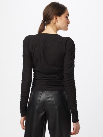 Gina Tricot Shirt 'Rita' in Schwarz
