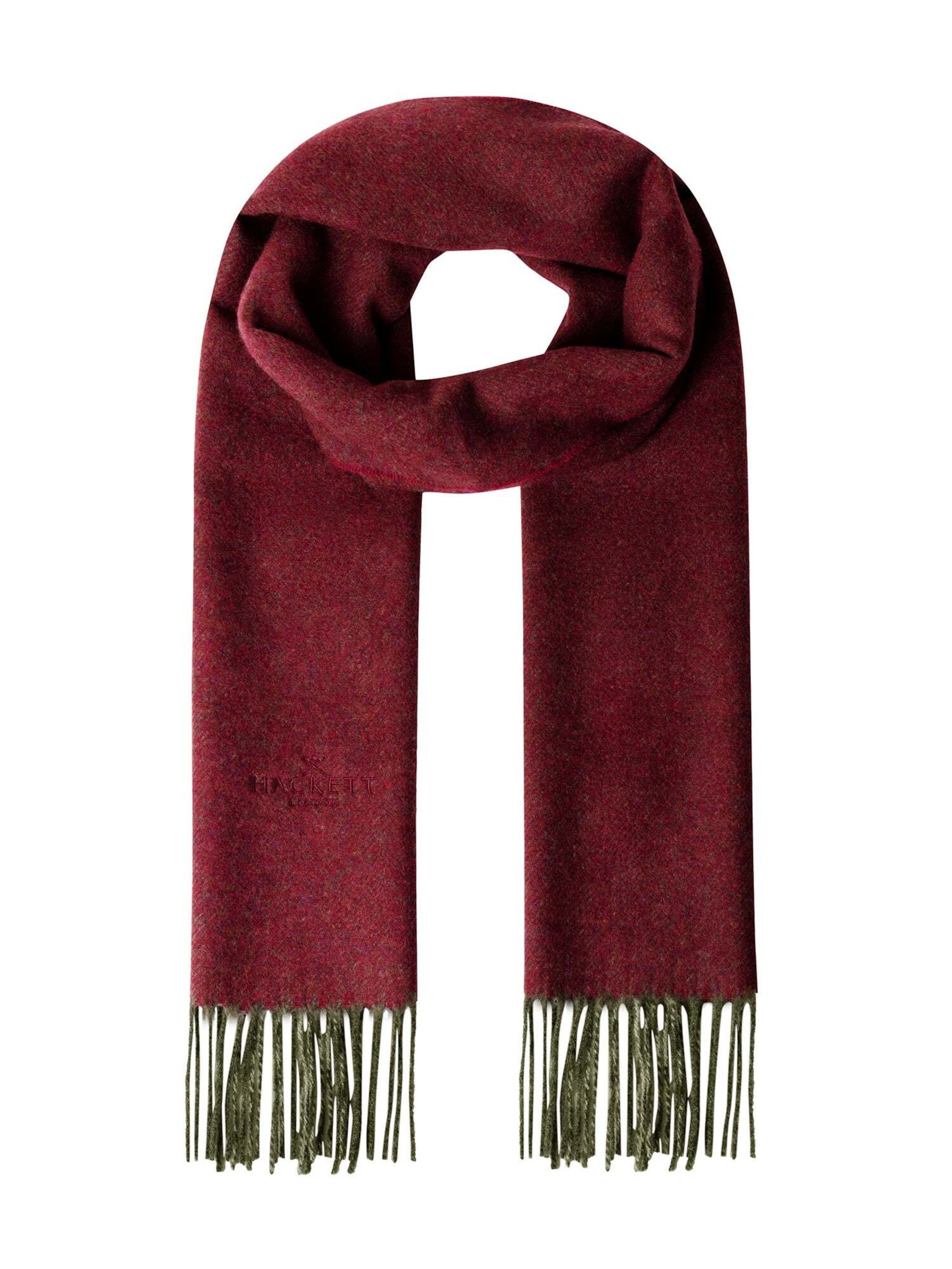 Hackett London Sjaal in Rood: voorkant