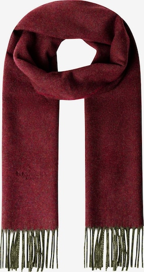 Hackett London Schal in One Size in grün / rot, Produktansicht