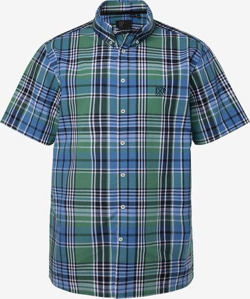 JP1880 Comfort fit Overhemd in Blauw: voorkant