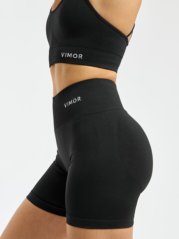 Vimor Skinny Leggings 'Joy Scrunch Shorts' in Black