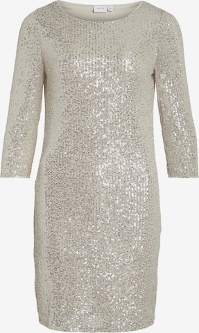 VILA Dress in Beige: front