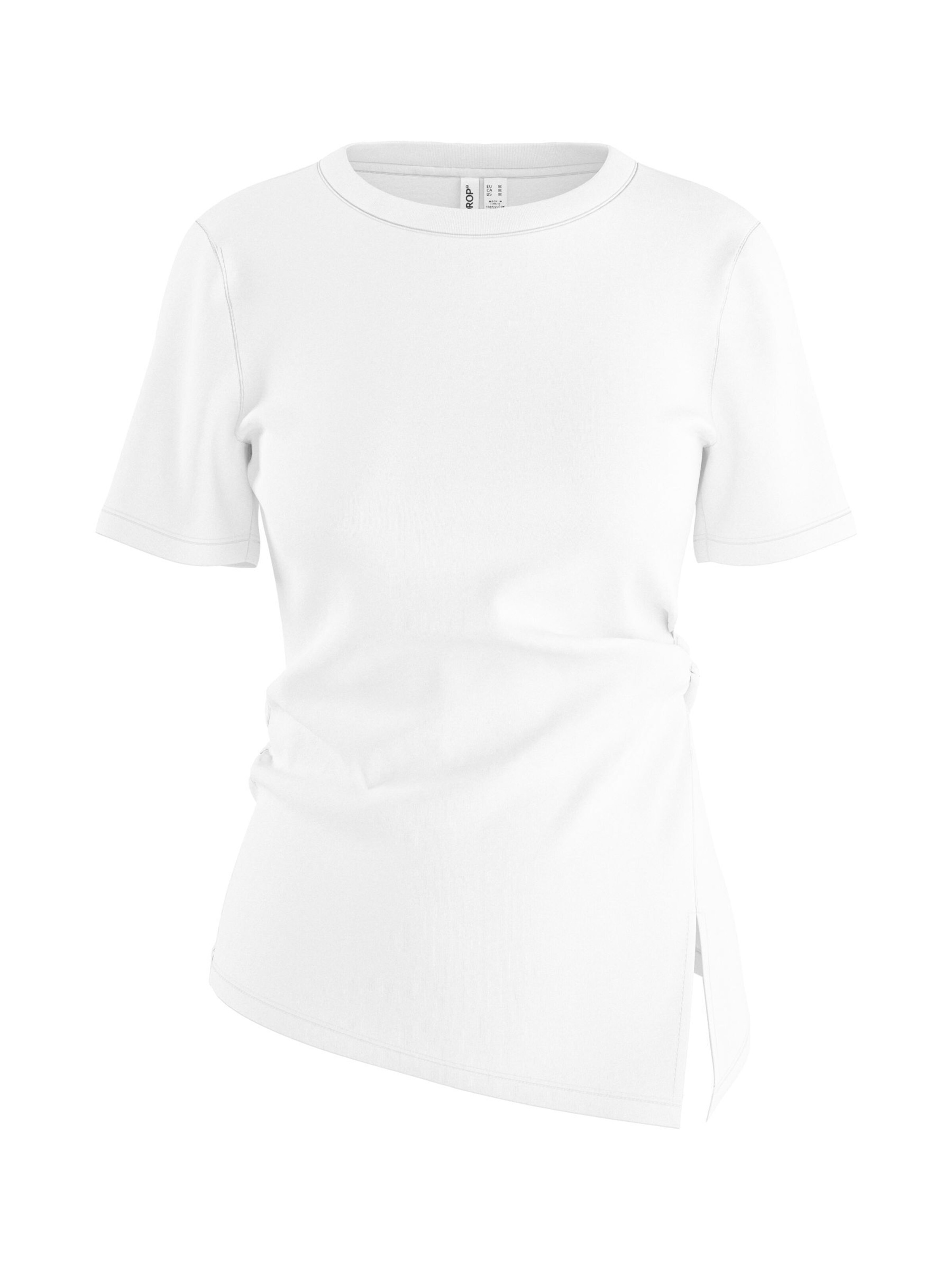 Maglietta 'Riva' di HYPEDROP in bianco: frontale