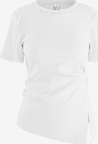 Maglietta 'Riva' di HYPEDROP in bianco: frontale