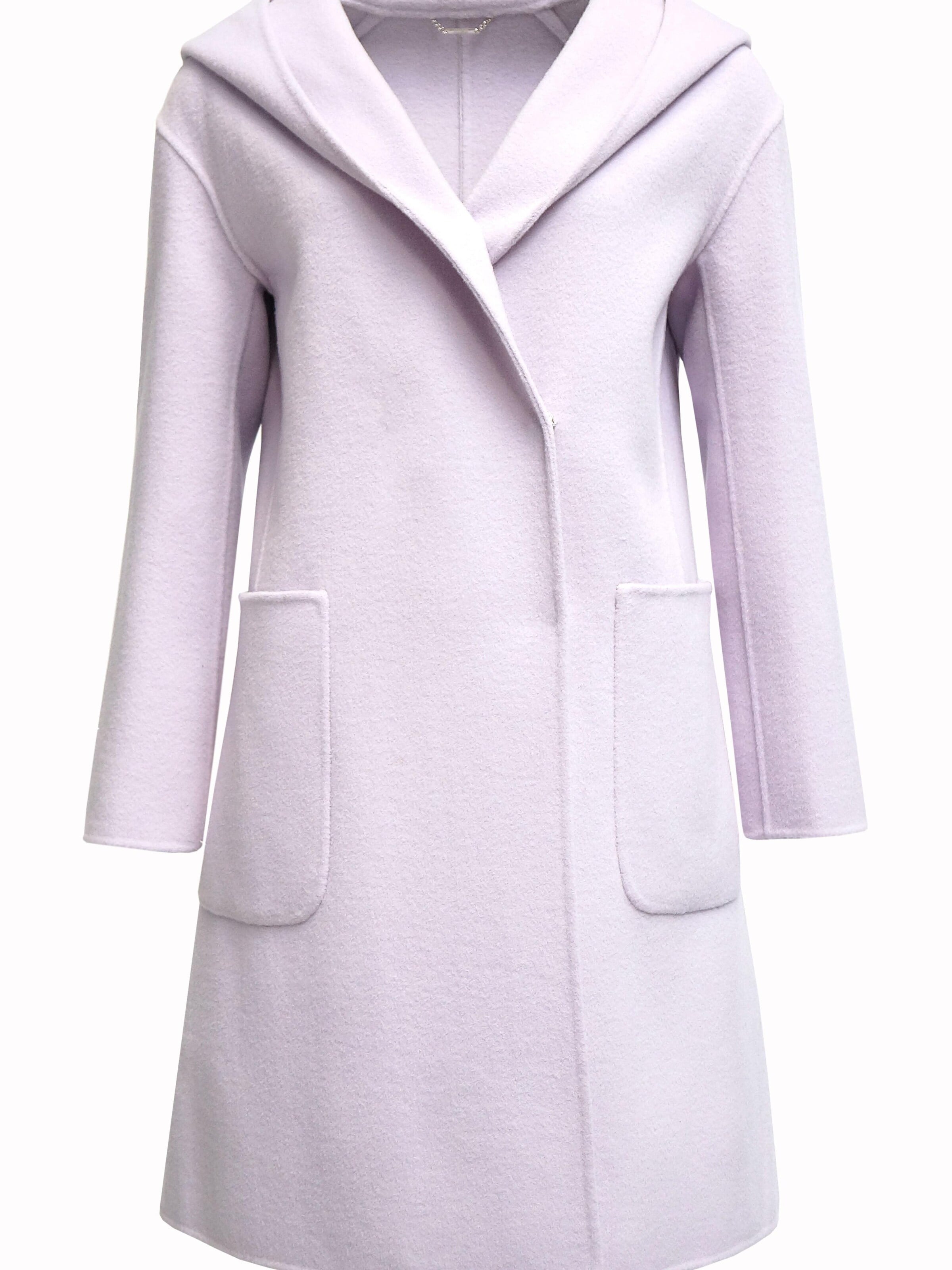 Funk since 1776 Between-Seasons Coat in Purple: front