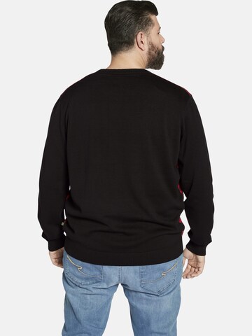 Pull-over ' Earl Alan ' Charles Colby en noir