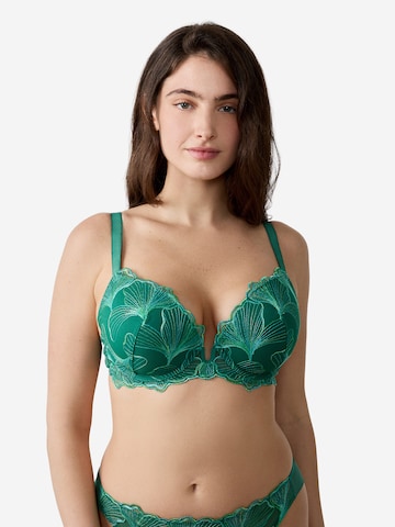 T-shirt Reggiseno 'Gamme' di ETAM in verde: frontale
