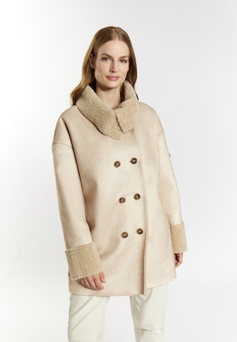 DreiMaster Vintage Between-season jacket in Beige: front