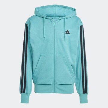 ADIDAS SPORTSWEAR Sportsweatjacke 'Essentials' in Blau