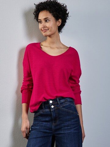 STREET ONE Shirt in Pink: Vorderseite