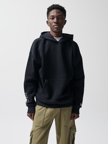 Sweat NoWear en noir : devant