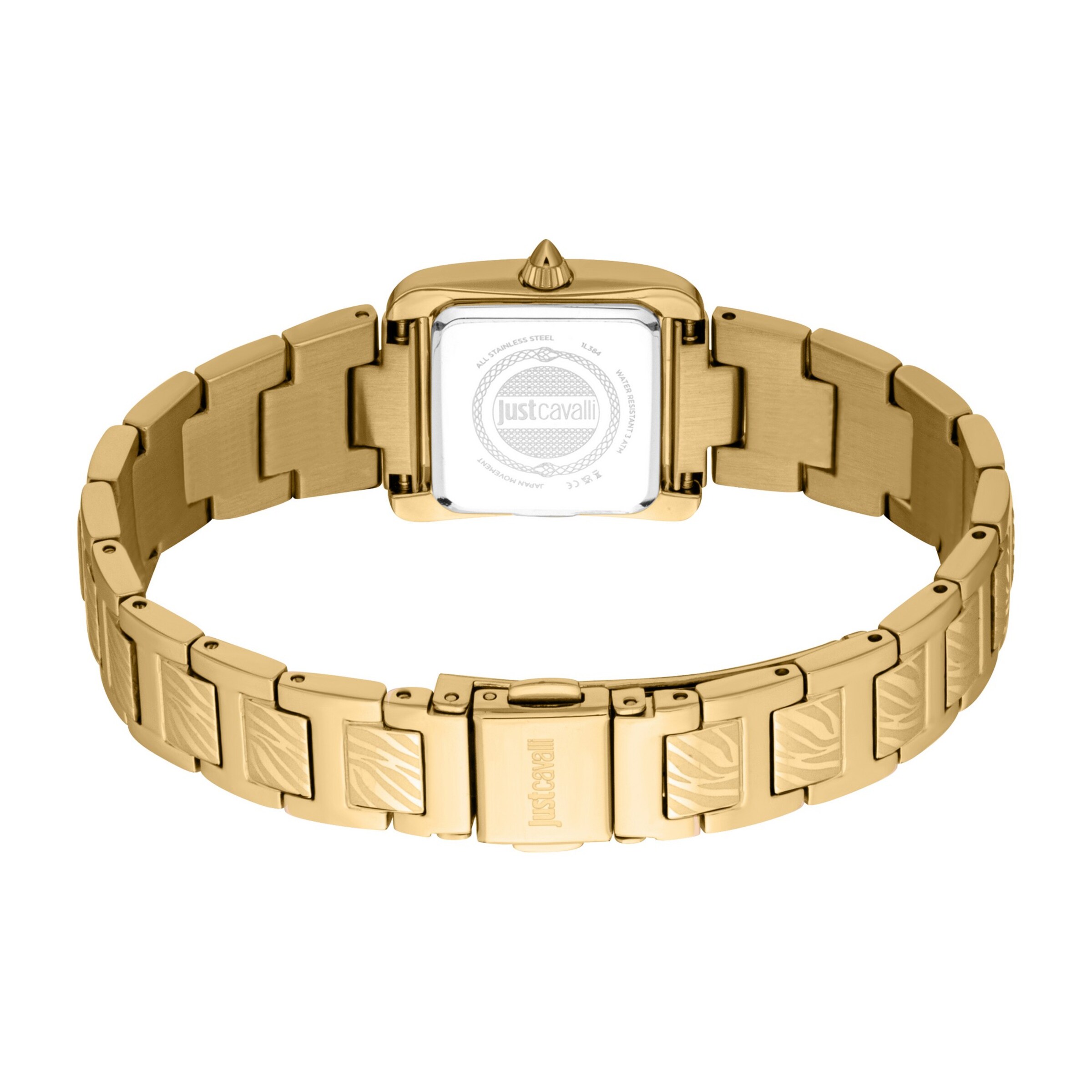 Just Cavalli Time Analog Watch in Gold