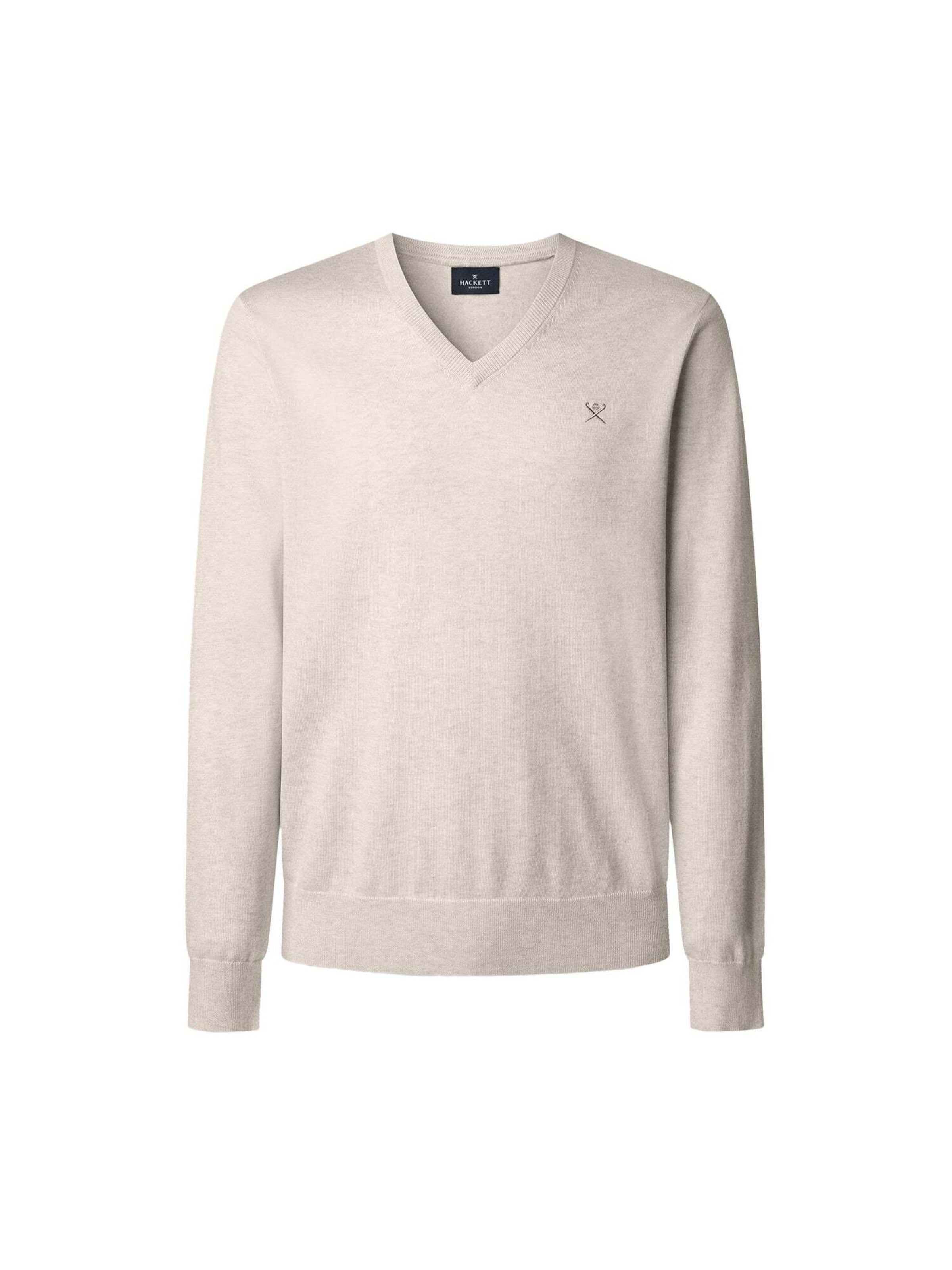 Pull-over Hackett London en blanc : devant