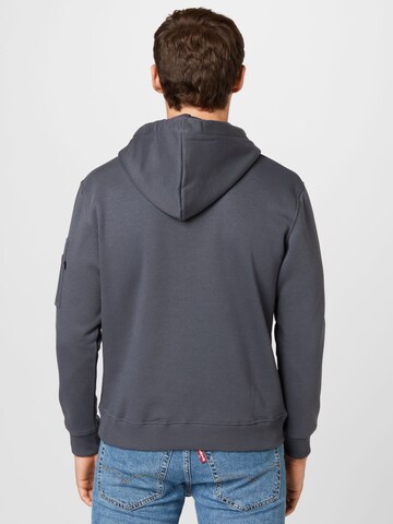 Sweat-shirt ALPHA INDUSTRIES en gris